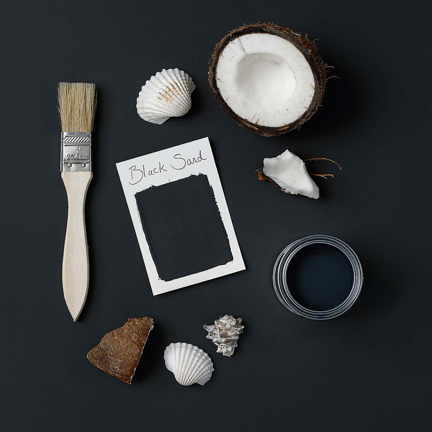 Rust-Oleum Black Matt Kitchen Cupboard Paint