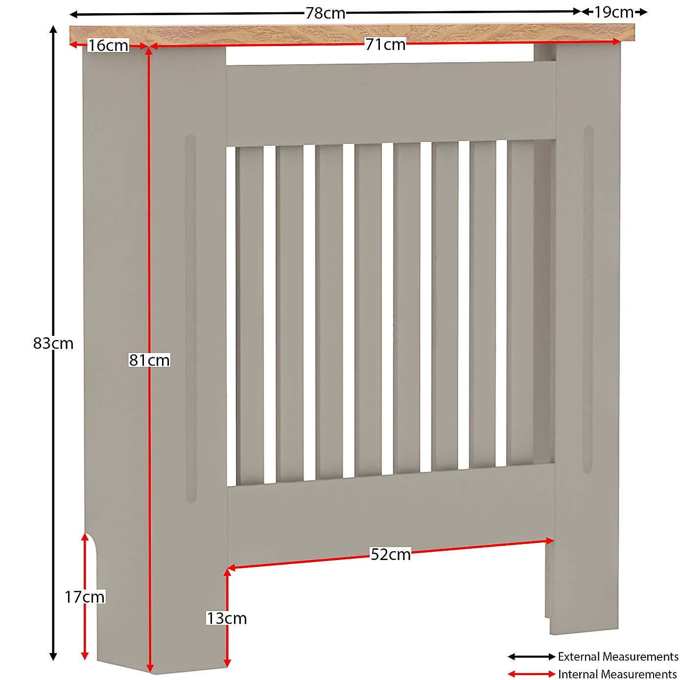 Vida Designs Arlington Radiator Cover