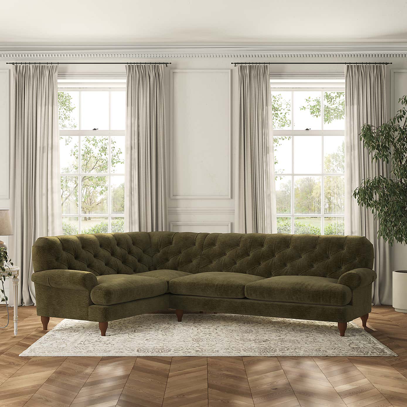 Canterbury 4 Seater Corner Sofa