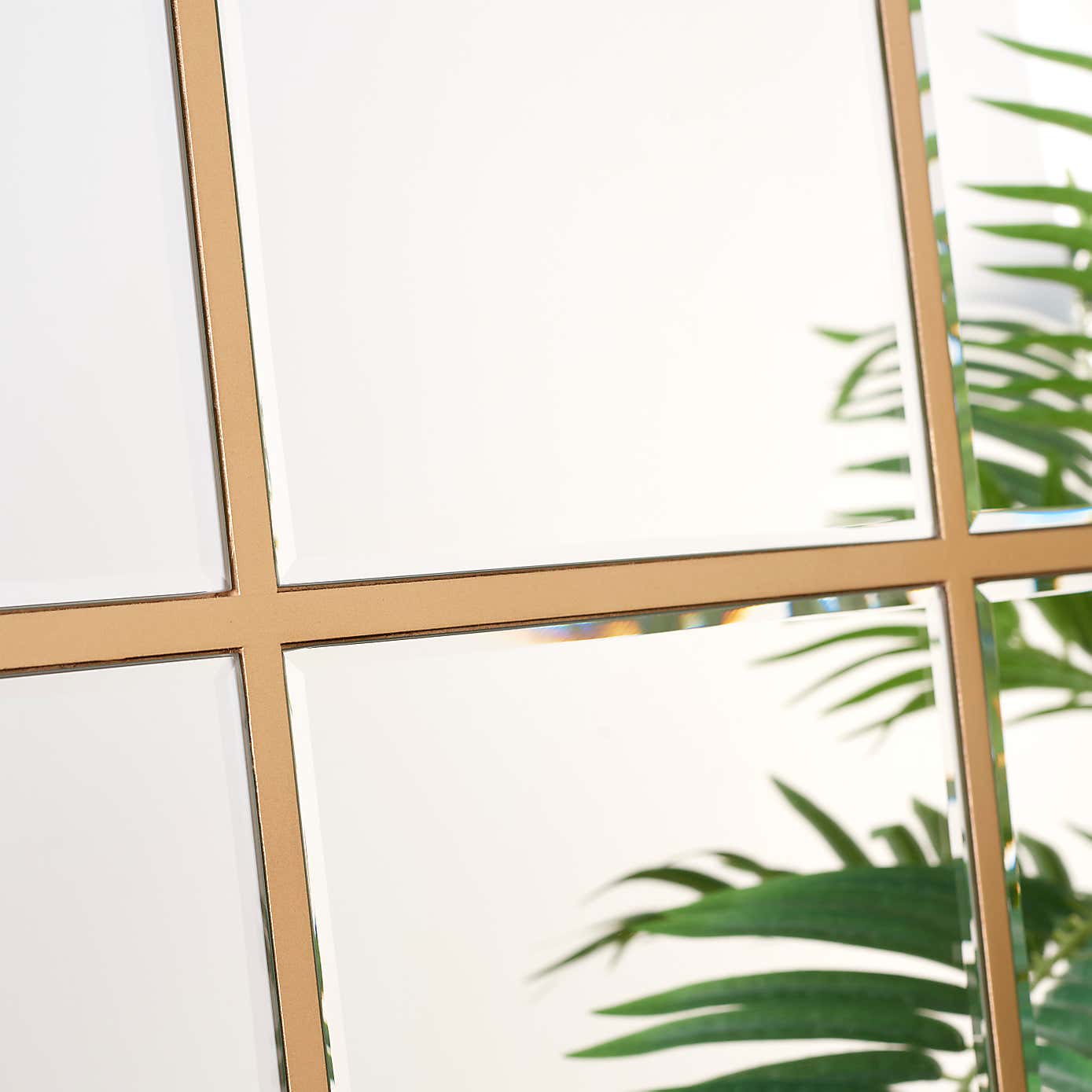 Luxe Window Rectangle Full Length Leaner Mirror