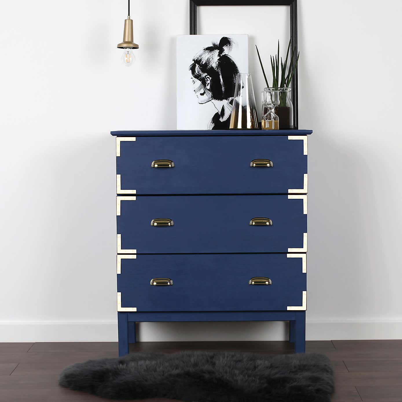 Rust-Oleum Ink Blue Matt Furniture Paint