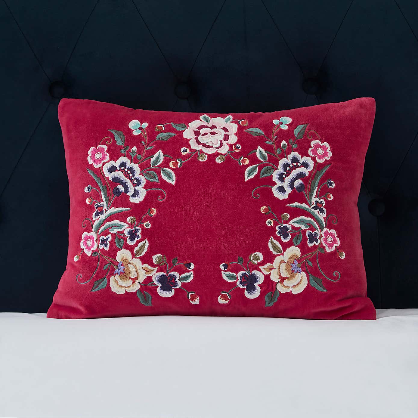 Dorma Midnight Garden Rectangular Cushion
