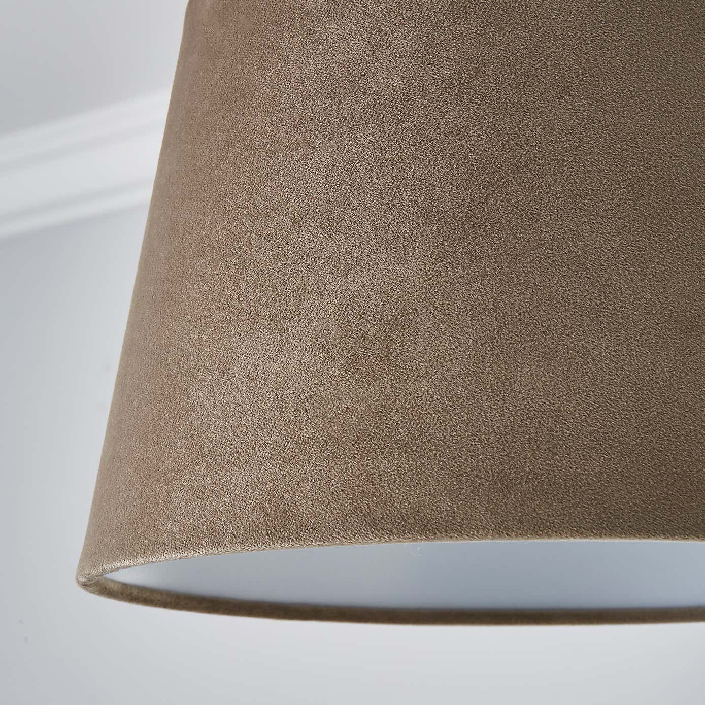Clara Velvet Tapered Lamp Shade
