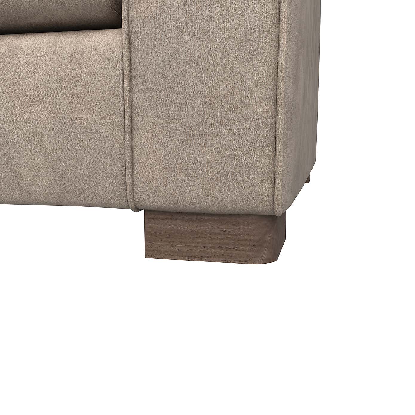 Carson Faux Leather 2 Seater Sofa