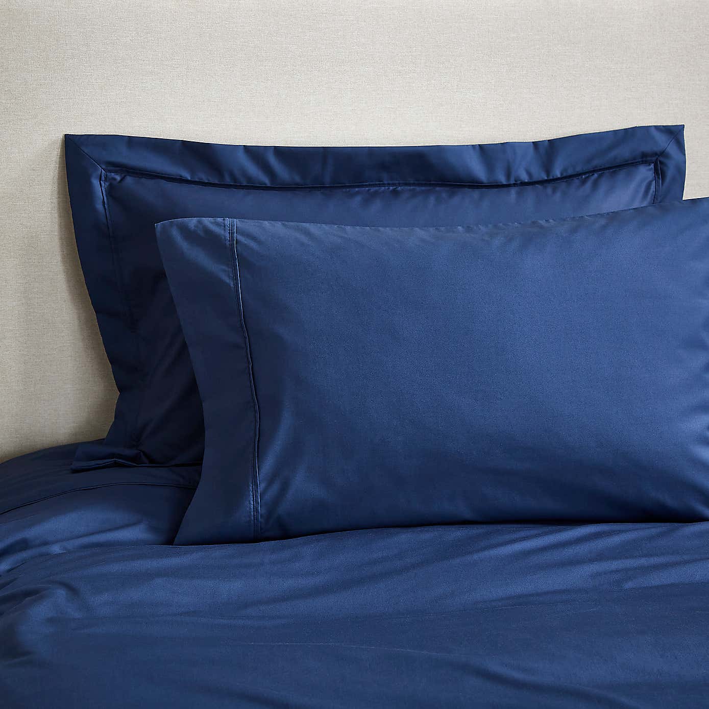 Dorma Egyptian Cotton 400 Thread Count Percale Oxford Pillowcase