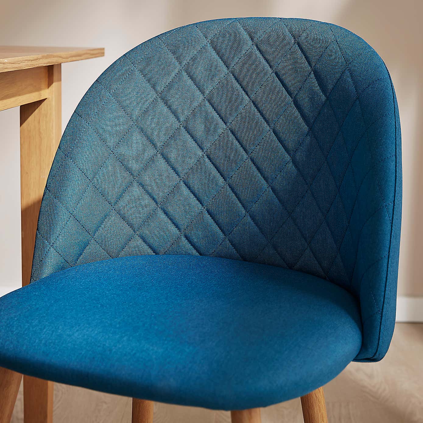 Astrid Dining Chair, Flatweave Fabric
