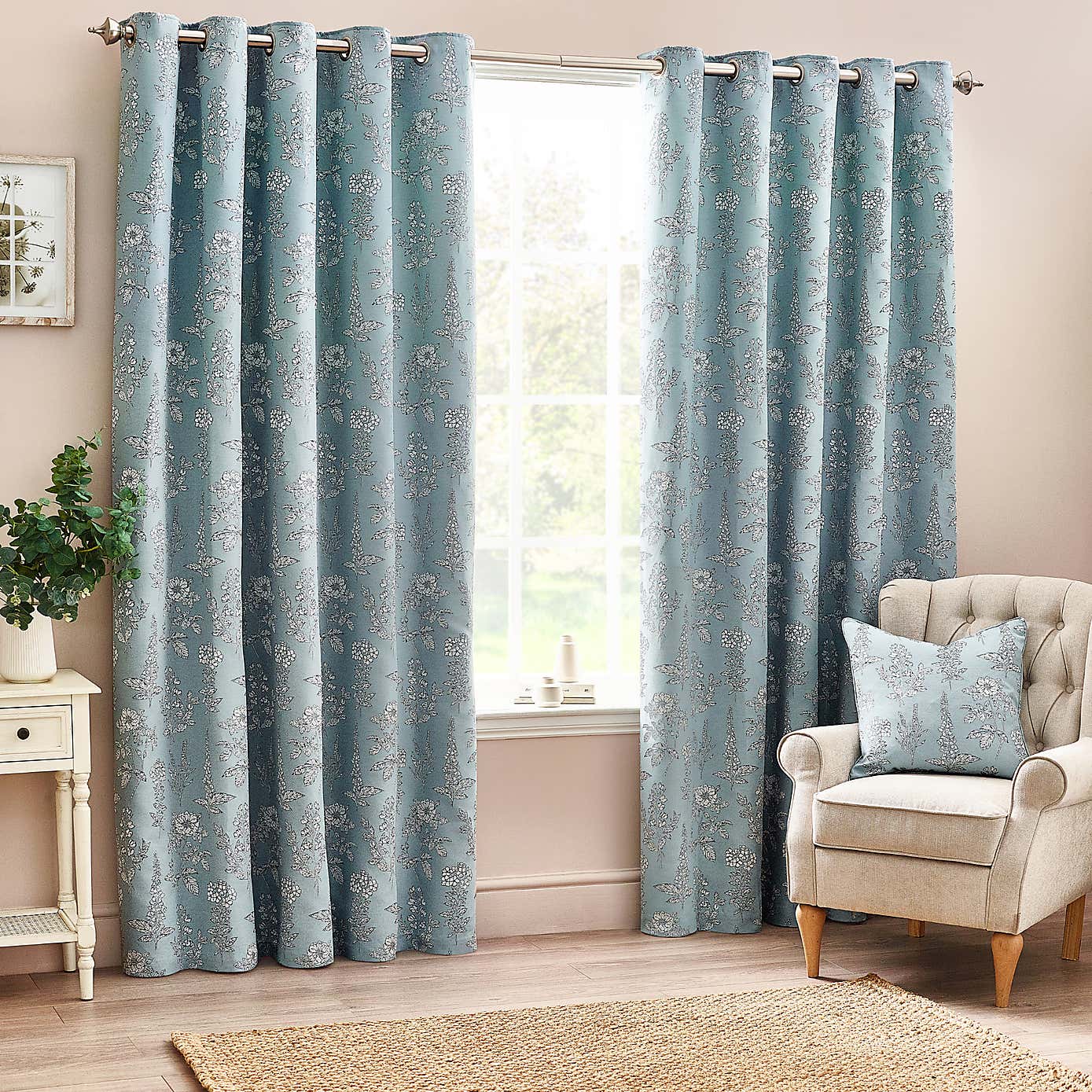 Sophia Eyelet Curtains
