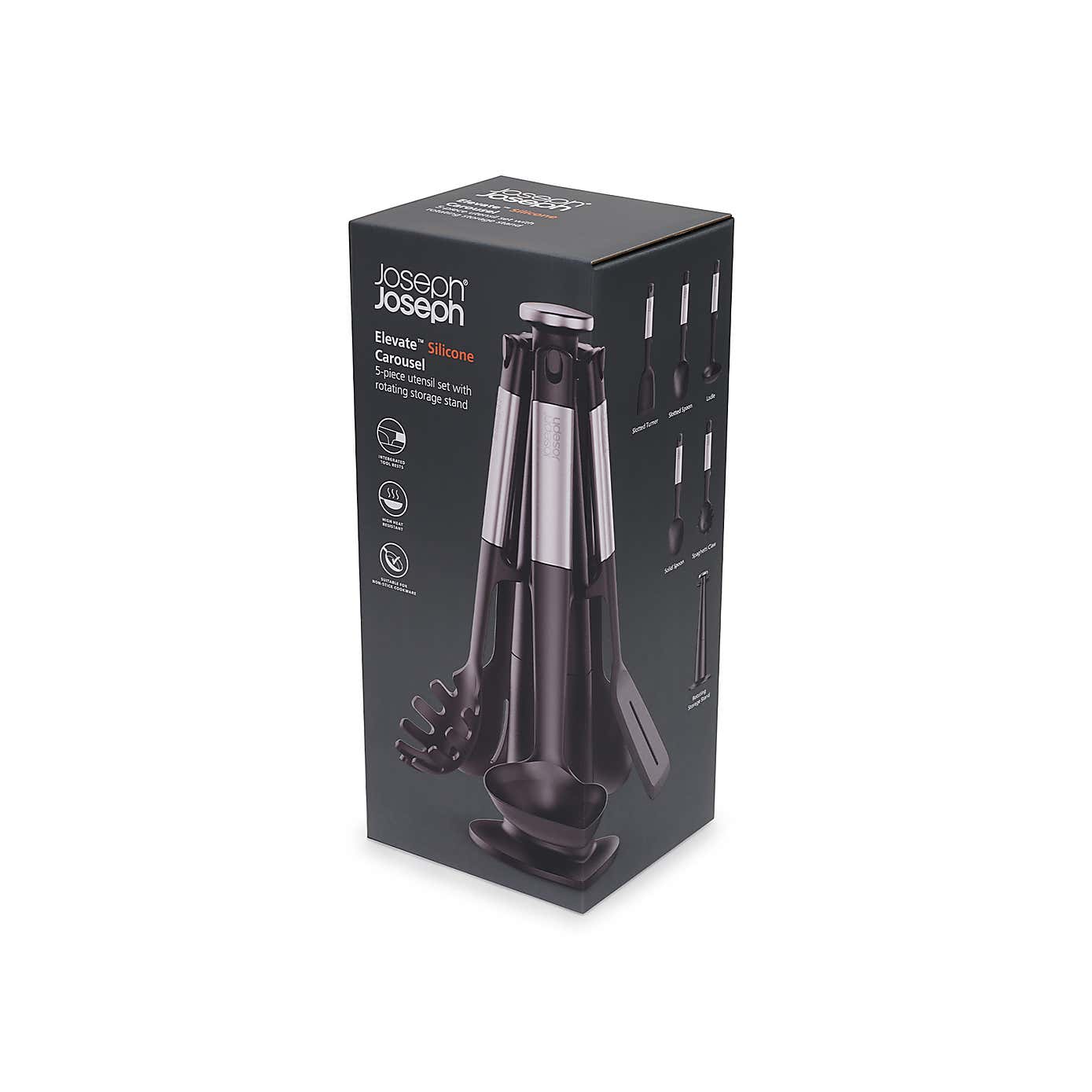 Elevate™ 5-piece Utensils Carousel Set