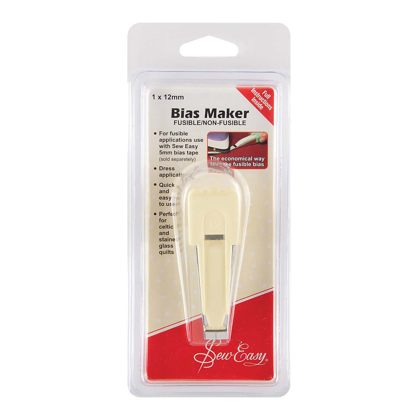 Sew Easy 12mm Bias Tape Maker