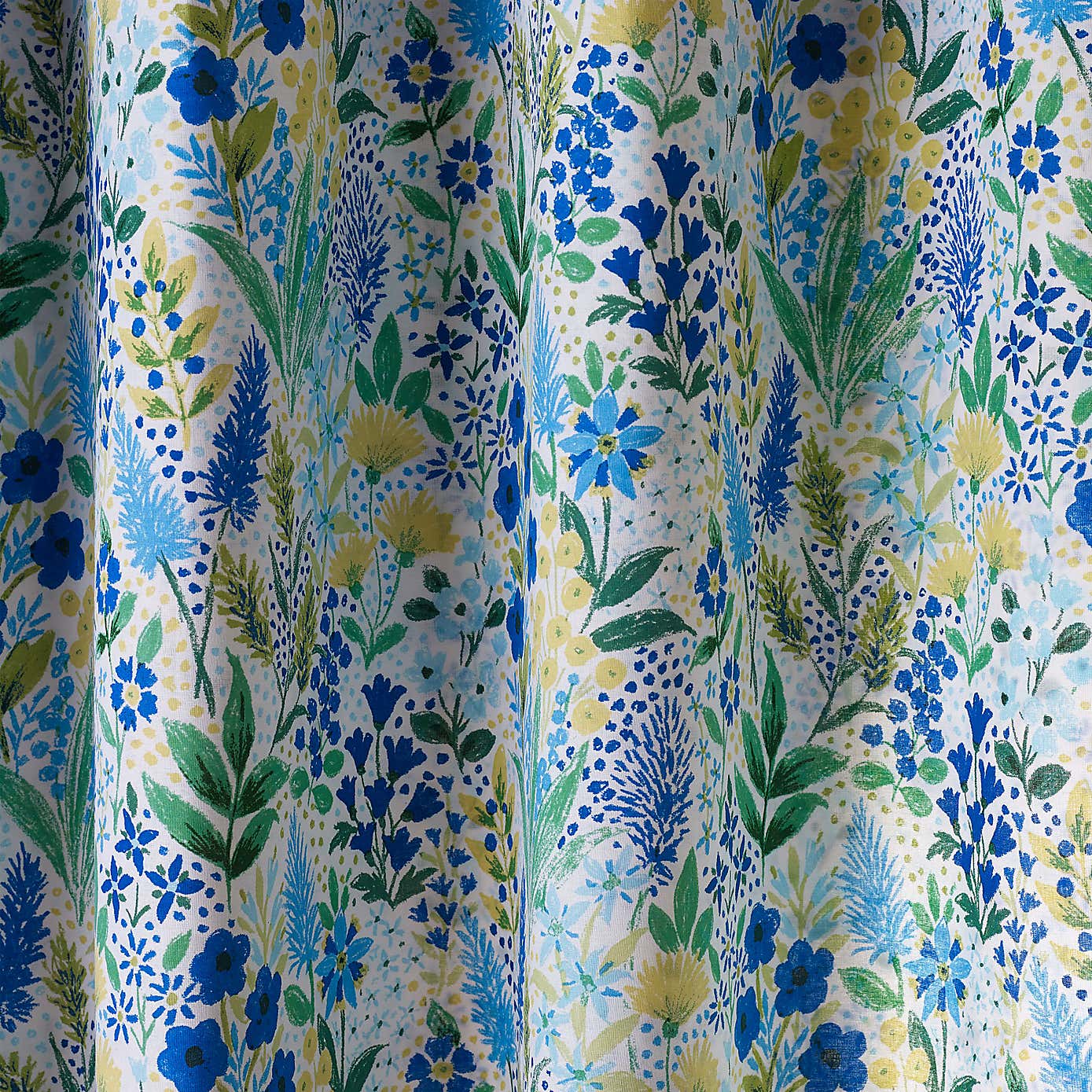 Catherine Lansfield Tilly Floral Reversible Eyelet Curtains