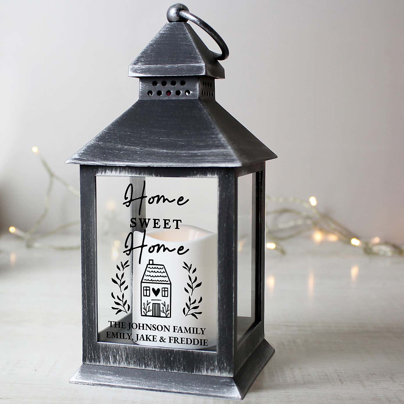 Personalised Home LED Lantern