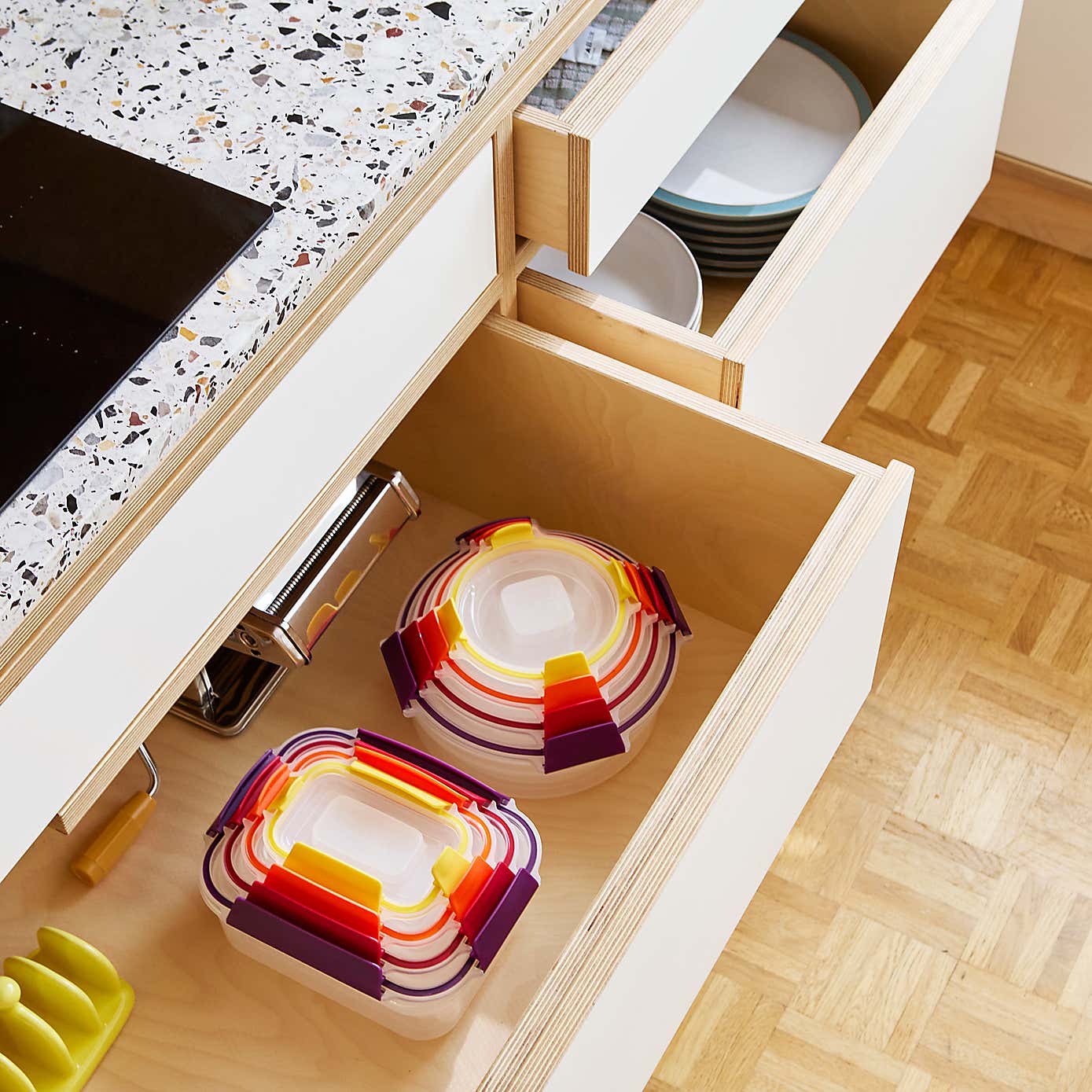 8pc Rectangular and Round Storage Containers