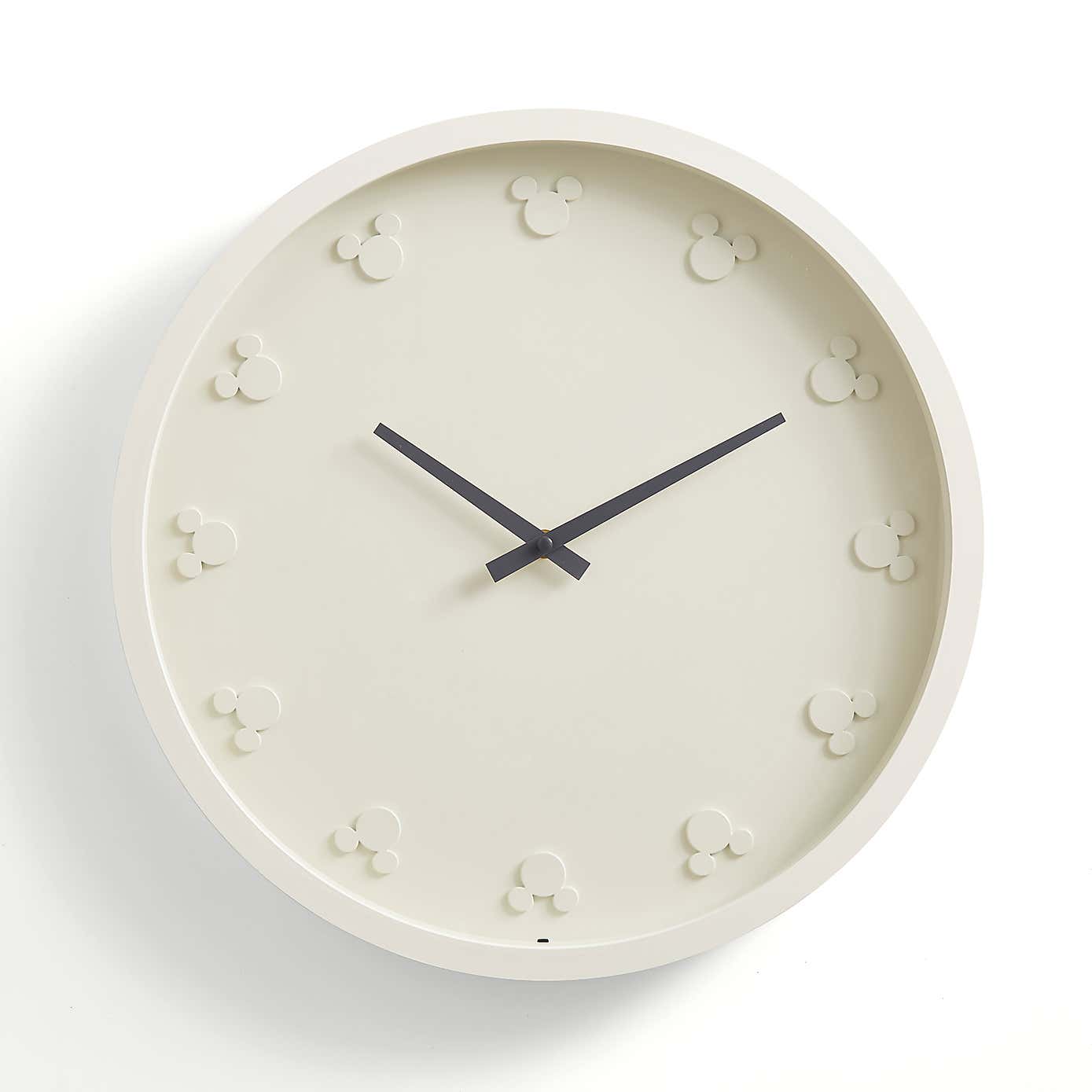 Mickey Mouse Cream Clock 41cm
