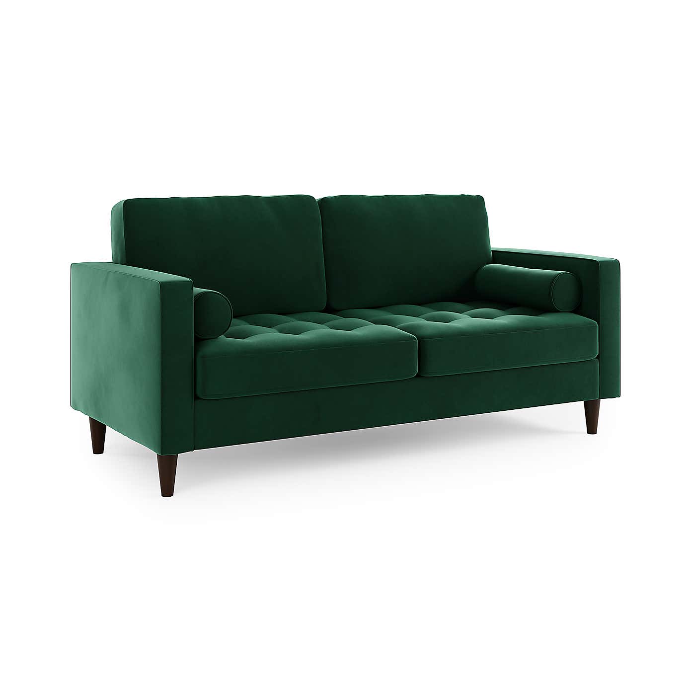 Zoe Velvet 3 Seater Double Sofa Bed