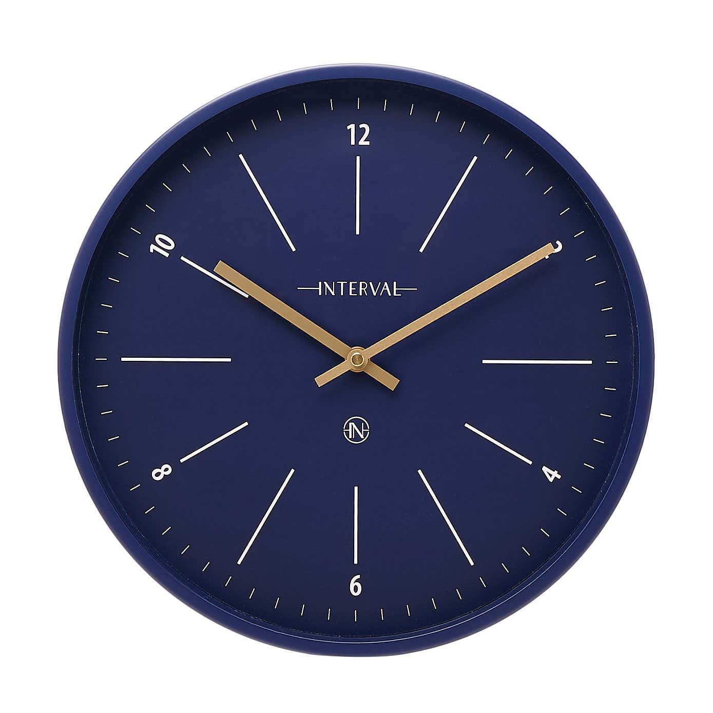 Interval Metal Wall Clock
