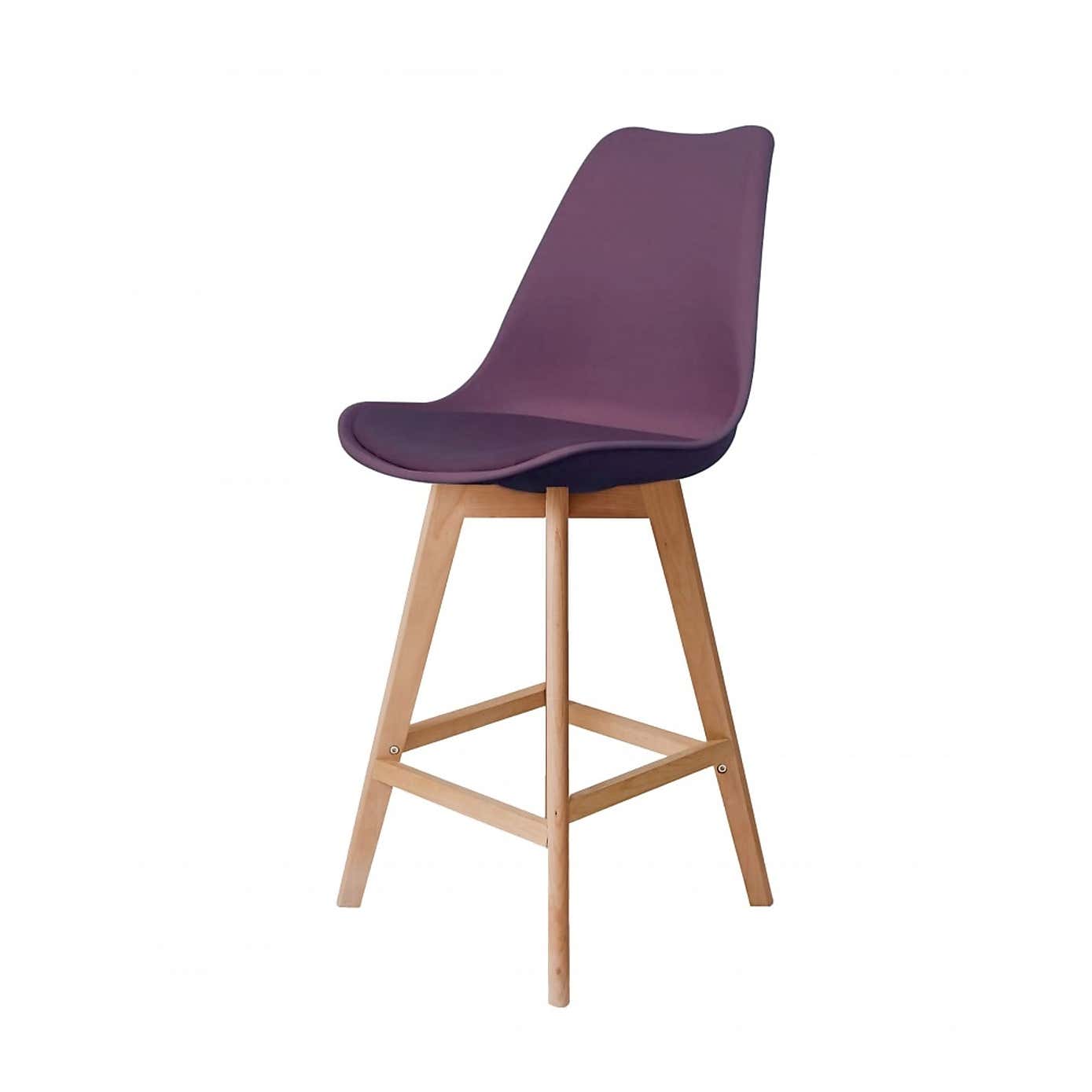 Fusion Living Soho Plastic Bar Stool