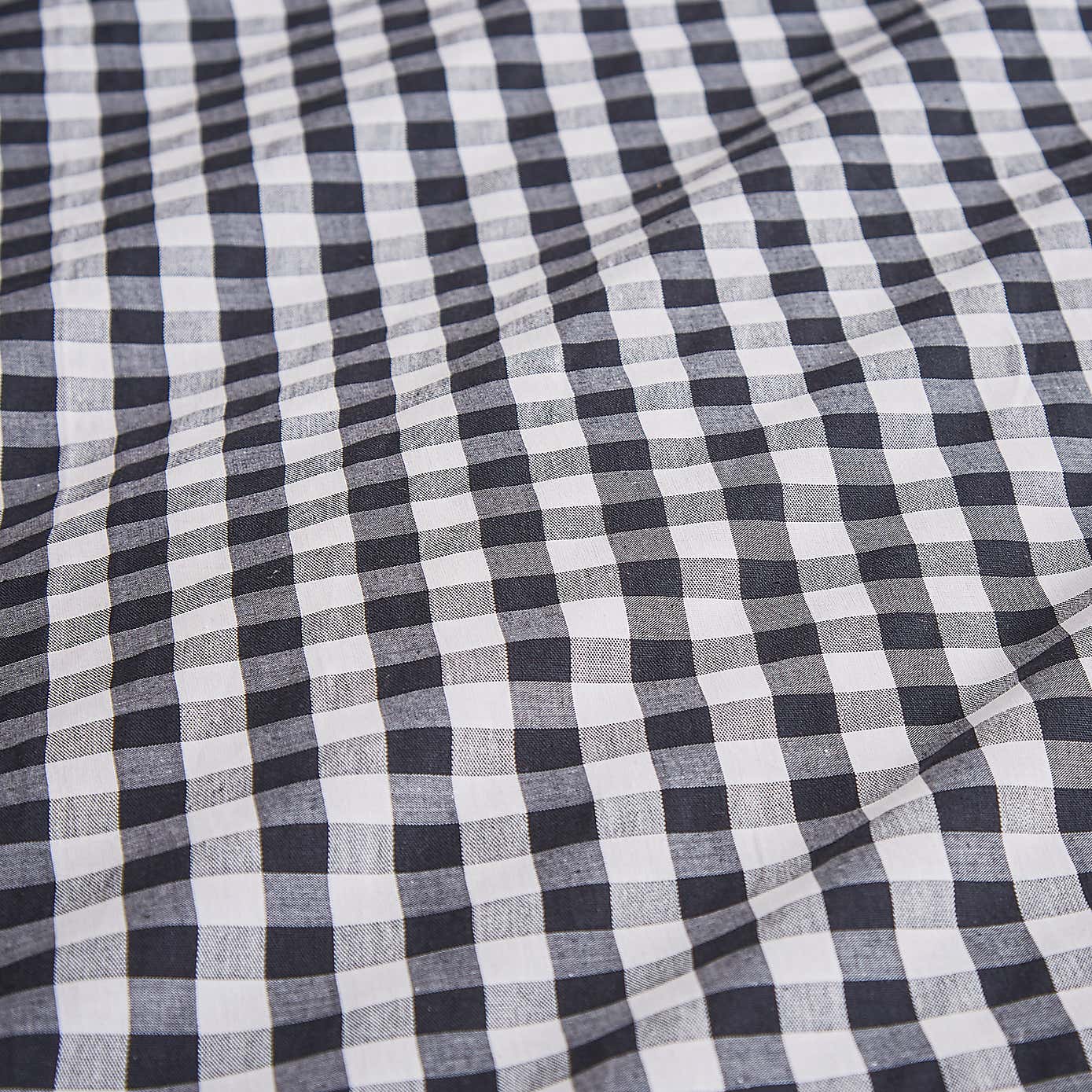 Portloe Woven Gingham Duvet Cover & Pillowcase Set