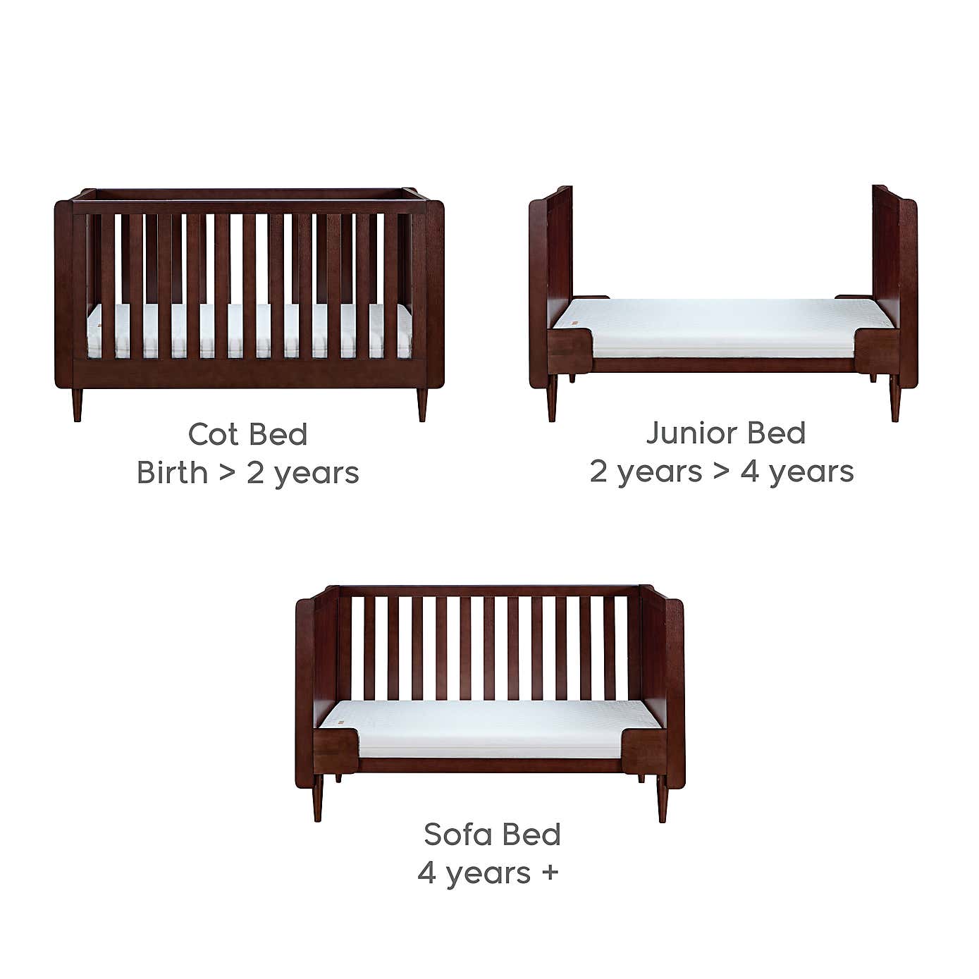 Tutti Bambini Japandi Mini Cot Bed
