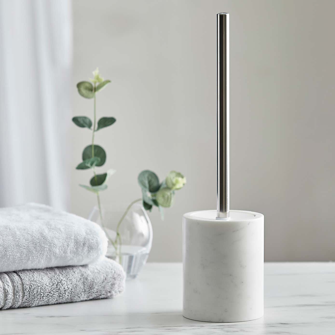 Dorma Marble Toilet Brush Holder
