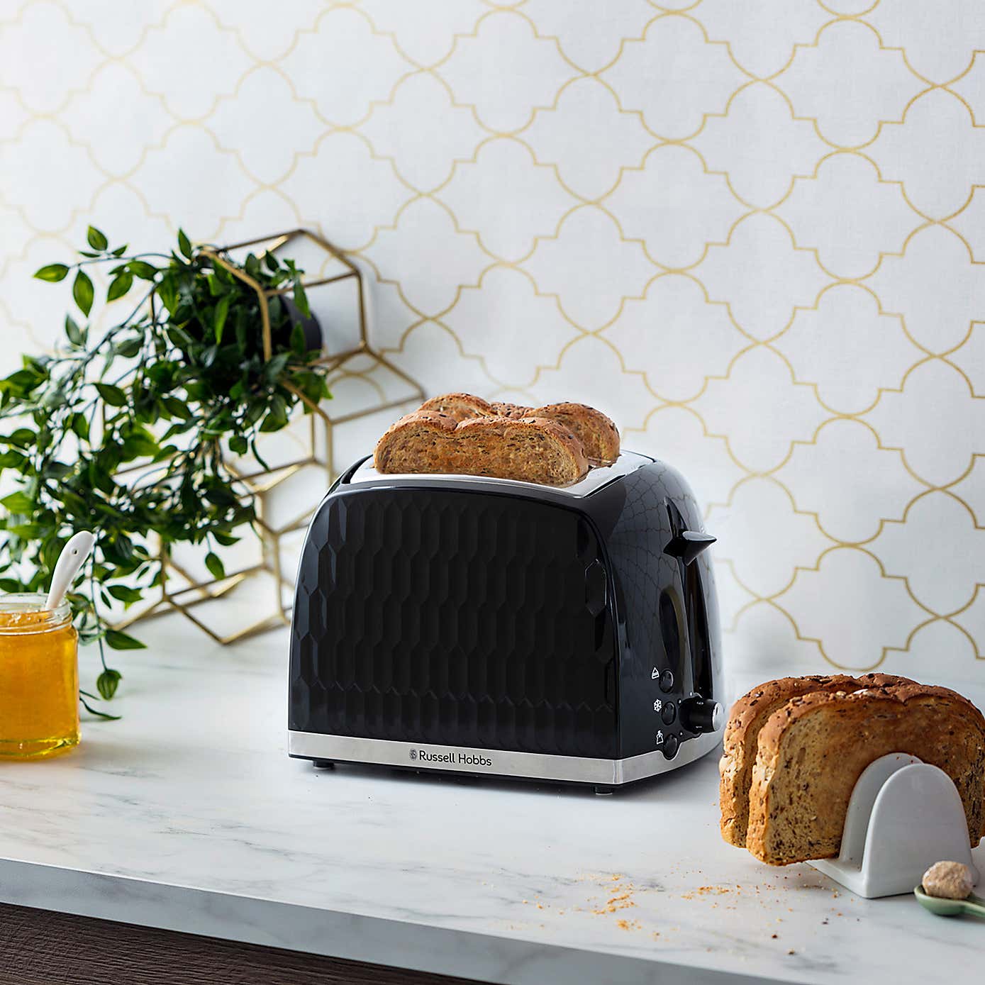 Russell Hobbs Honeycomb 2 Slice Toaster