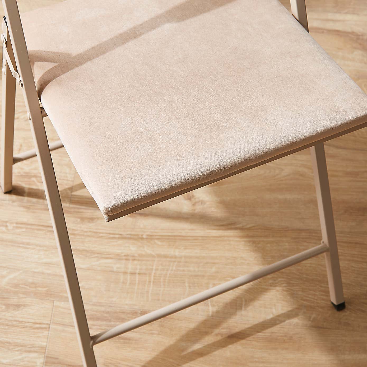 Emily Velvet Folding Chair