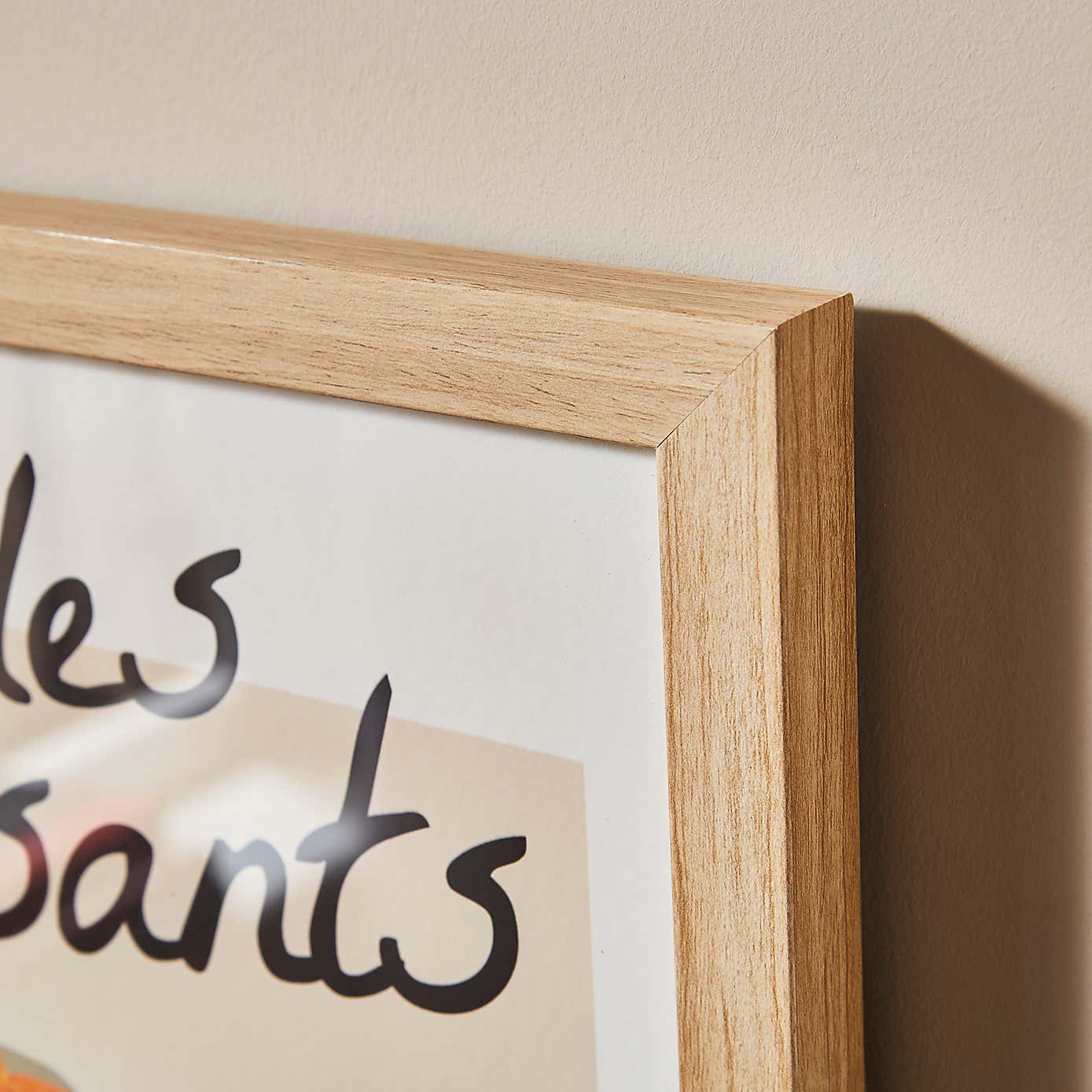 Set of 3 Bonjour Framed Prints