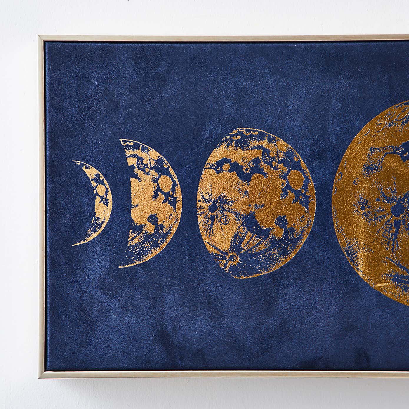 Suede Moon Boxed Canvas