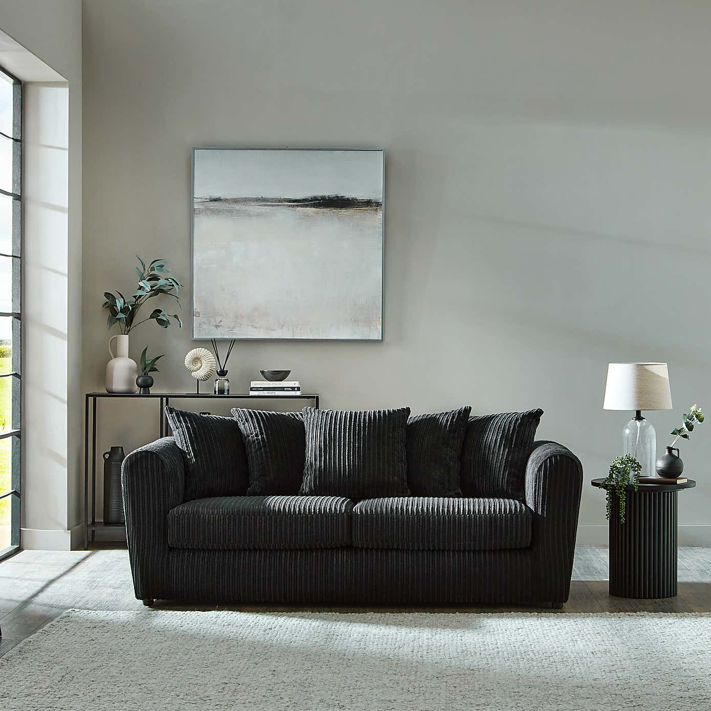 Blake Jumbo Cord 3 Seater Sofa