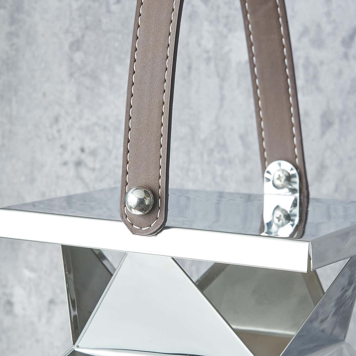 Metal & Glass Lantern