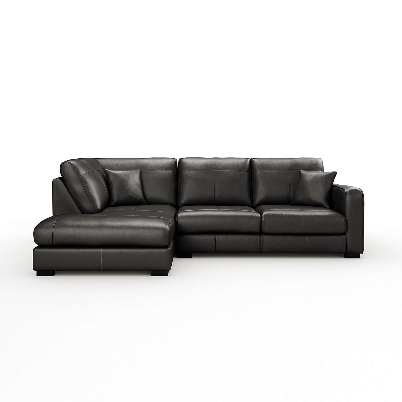 Carson Vintage Leather Large Corner Chaise Sofa