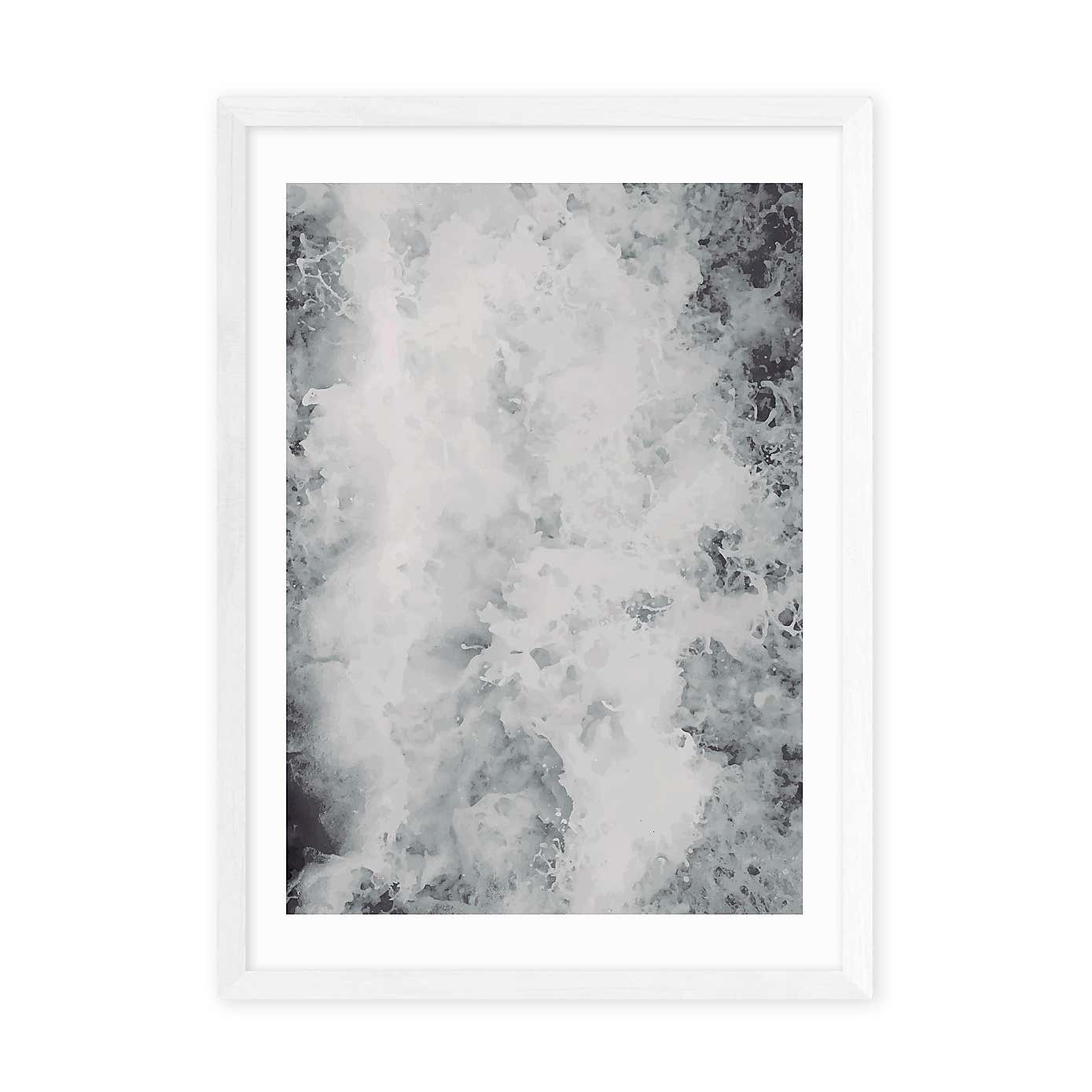 East End Prints Sea Foam Print by Rafael Farias