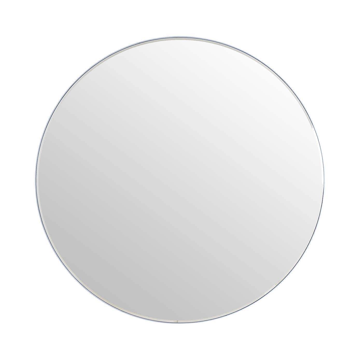 Apartment Round Frame Wall Mirror