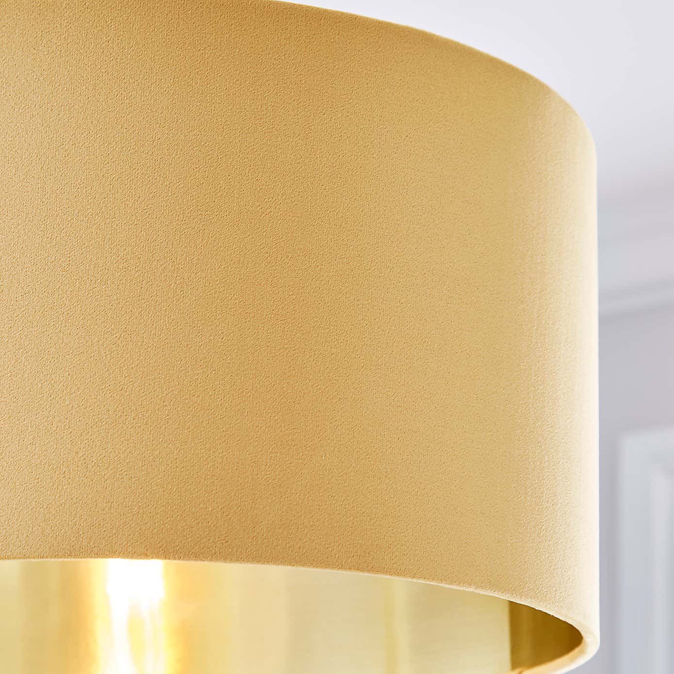 Nesa Velvet Drum Lamp Shade