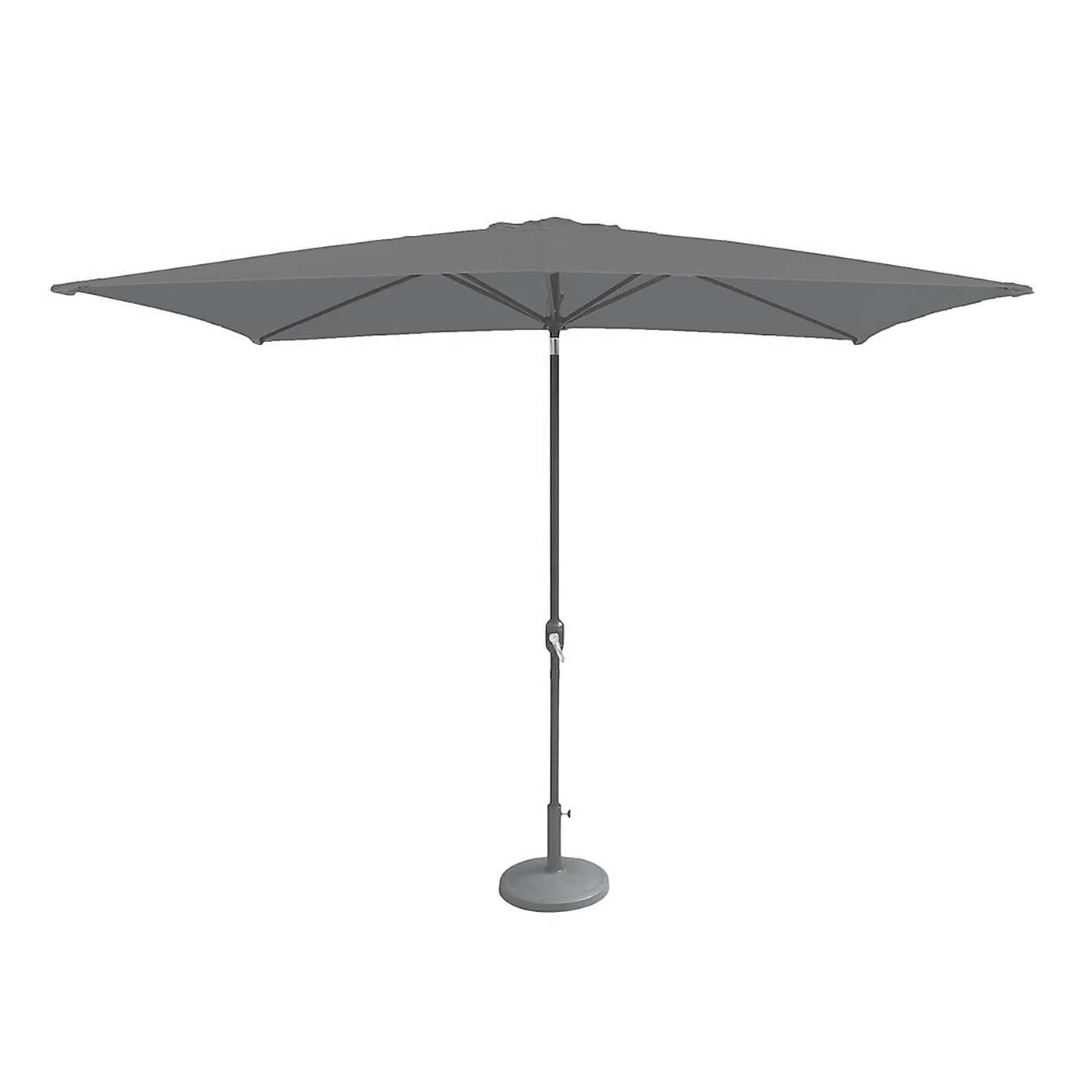 2.4m x 3m Crank and Tilt Rectangular Parasol