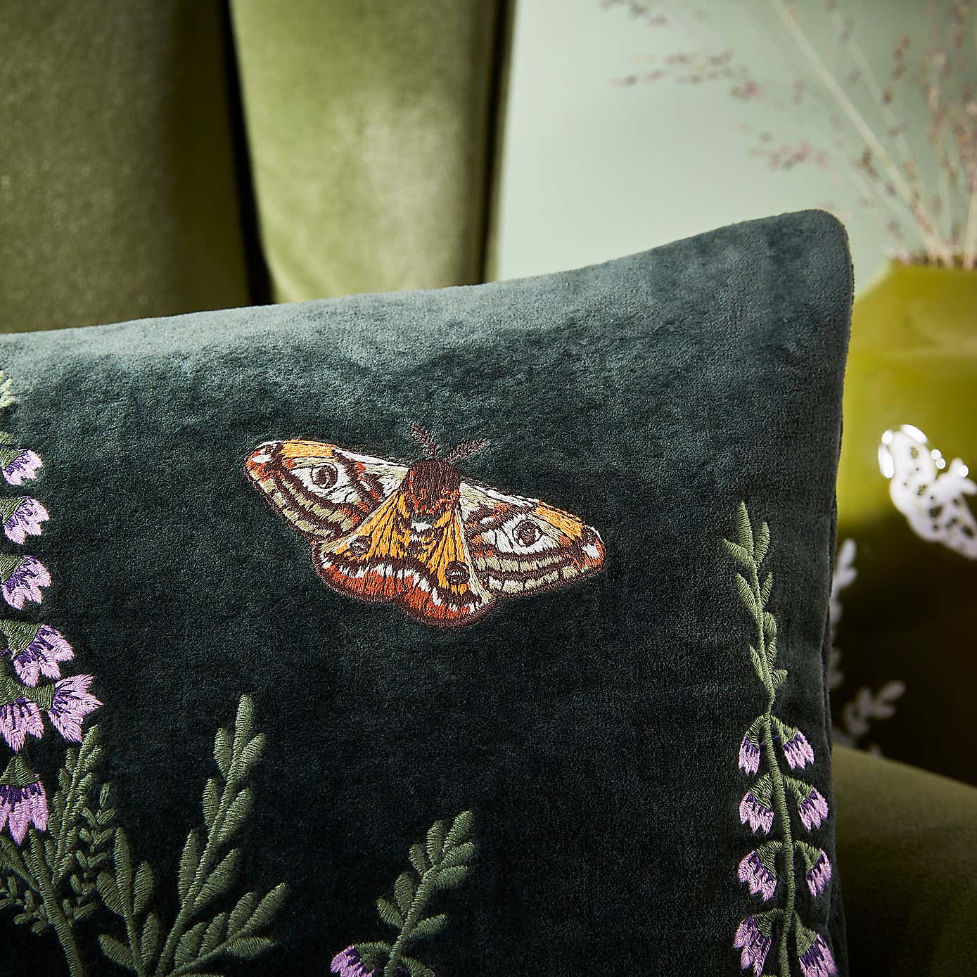 Emperor Moth Cushion