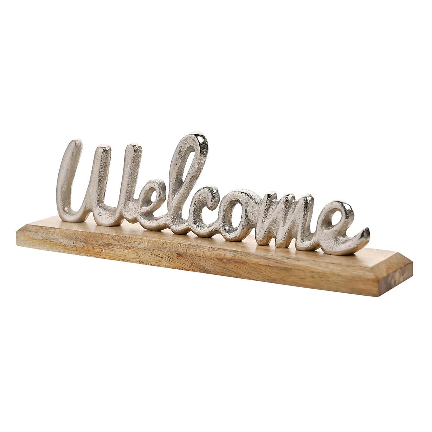 Hestia Welcome Metal Sign