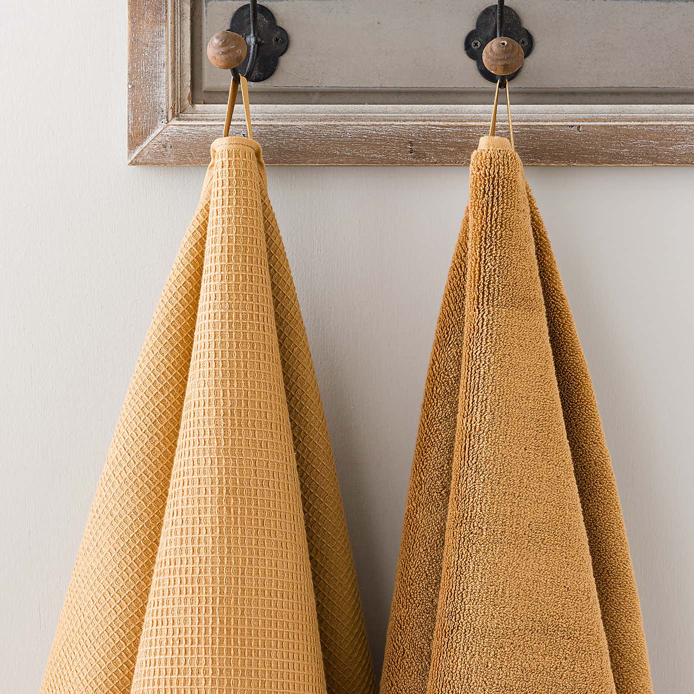 Organic Cotton Reversible Waffle Towel