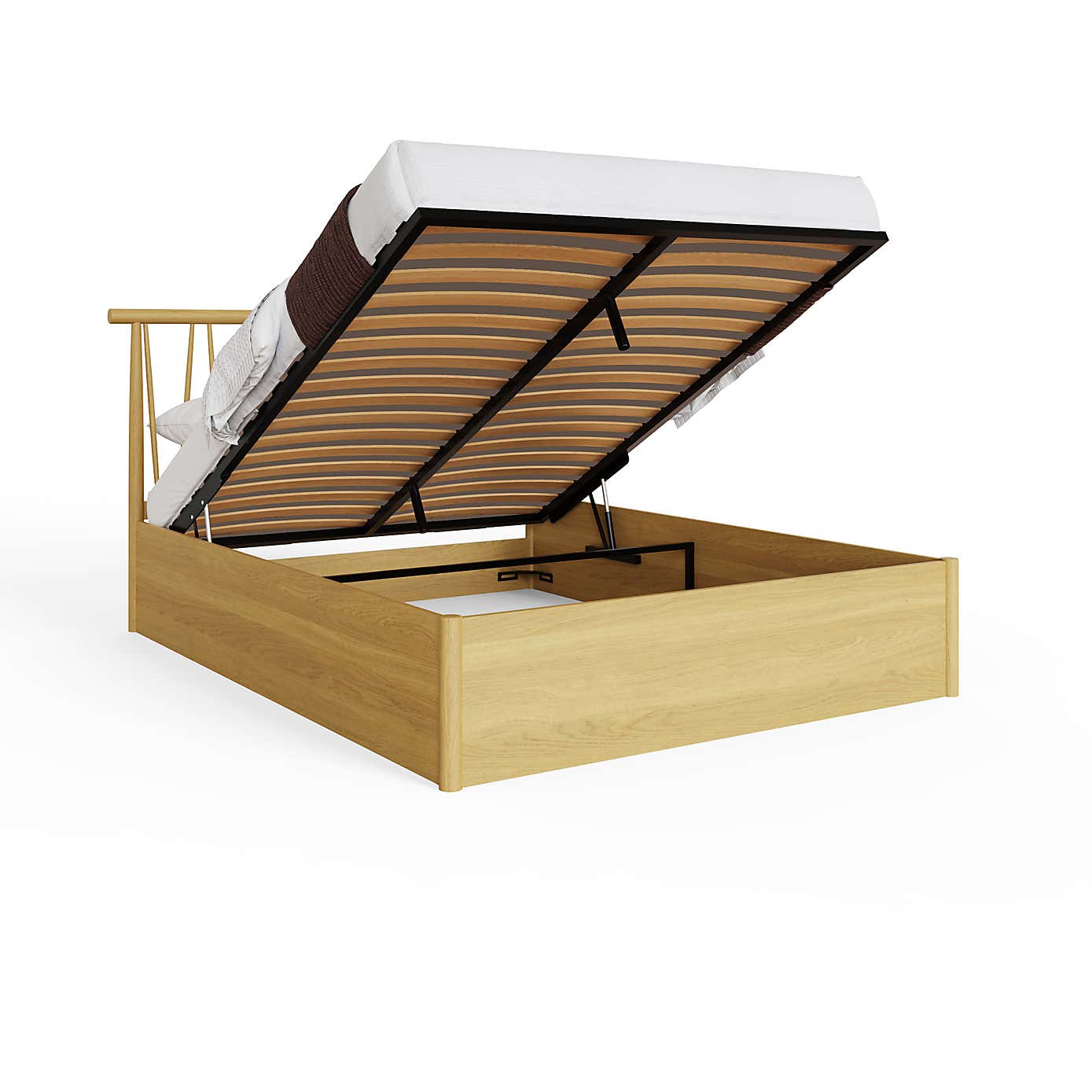 Fusum Spindle Ottoman Bed