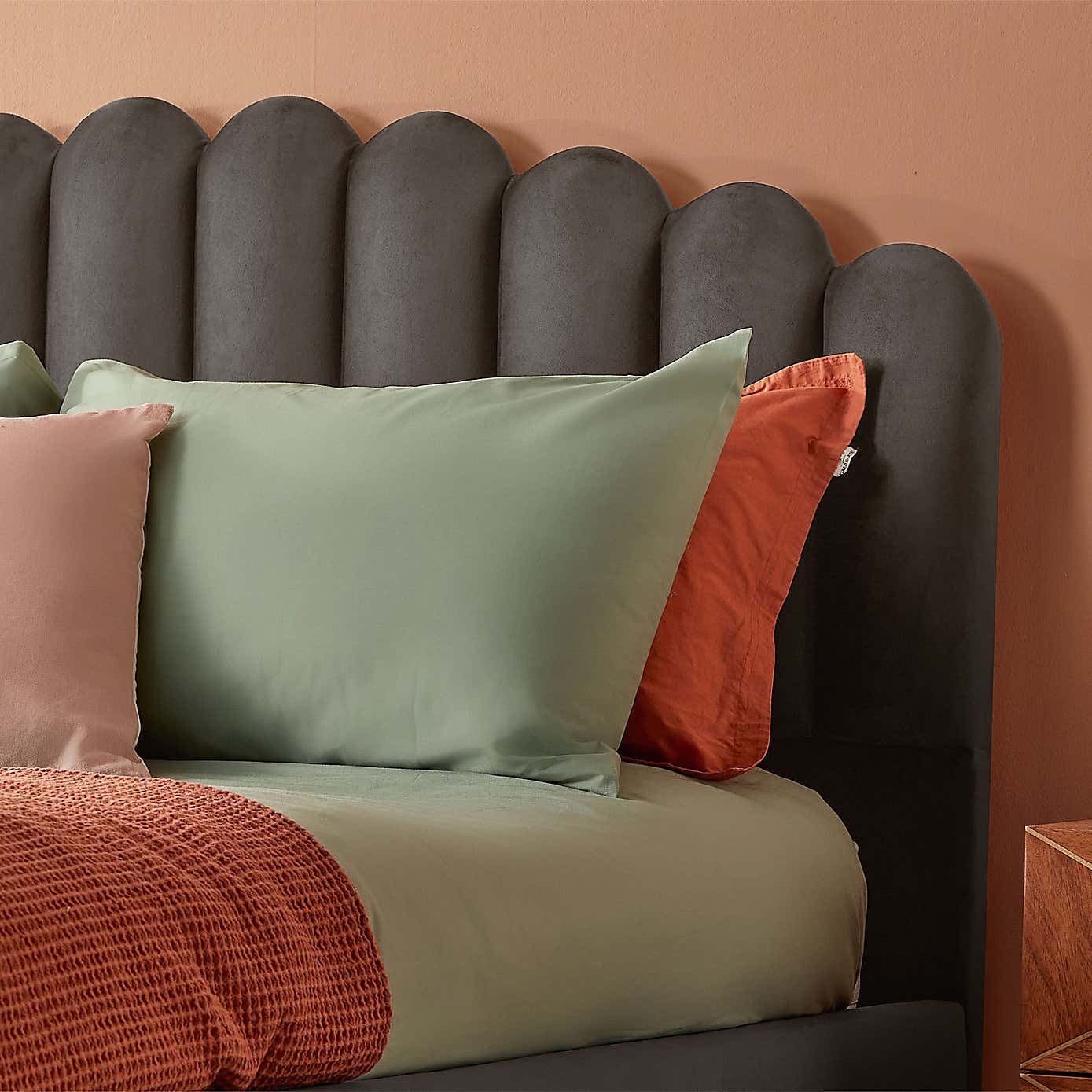 Silentnight Oriana Bed Frame, Velvet