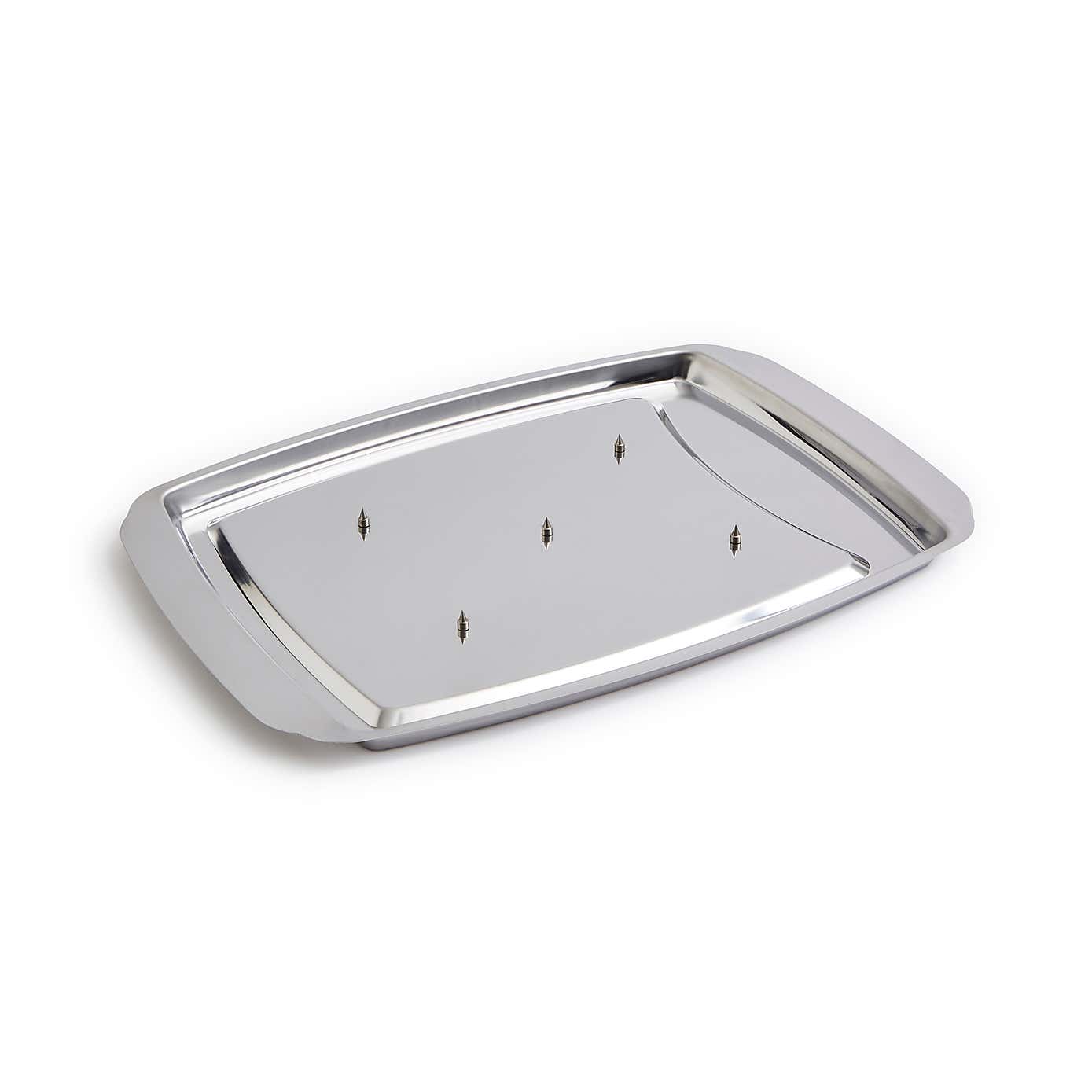 Gourmet Stainless Steel Spiked Meat Tray