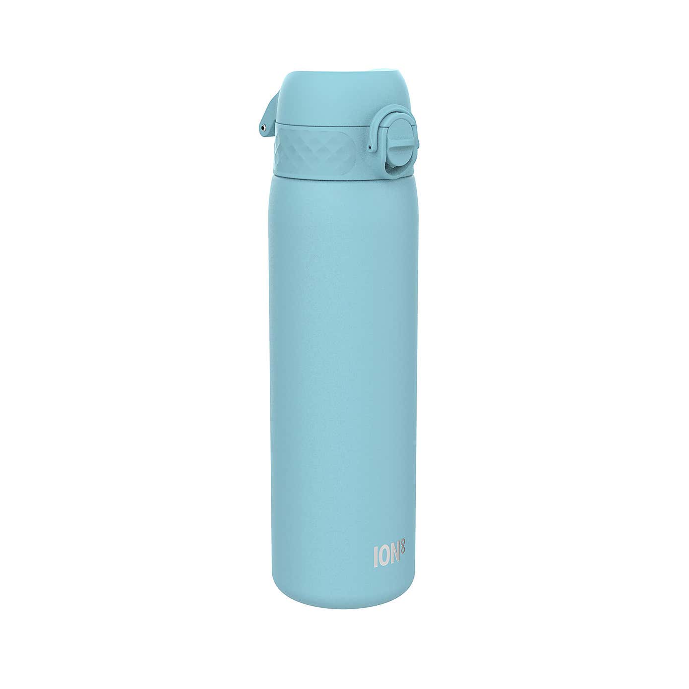 Ion8 Leak Proof Stainless Steel Slim Water Bottle, 600ml