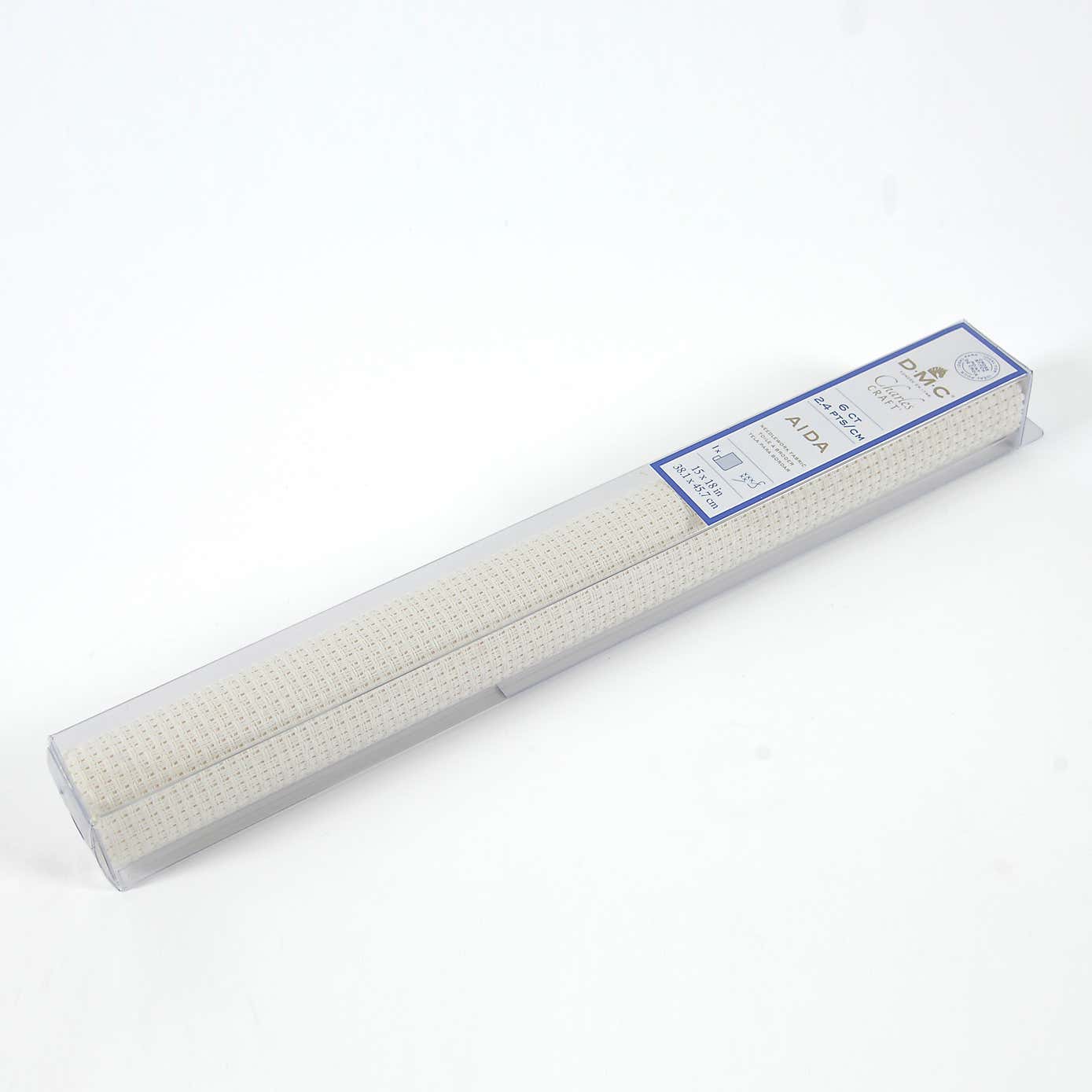 Aida 2.4pts cm 6 Count 38.1x45.7cm Ecru