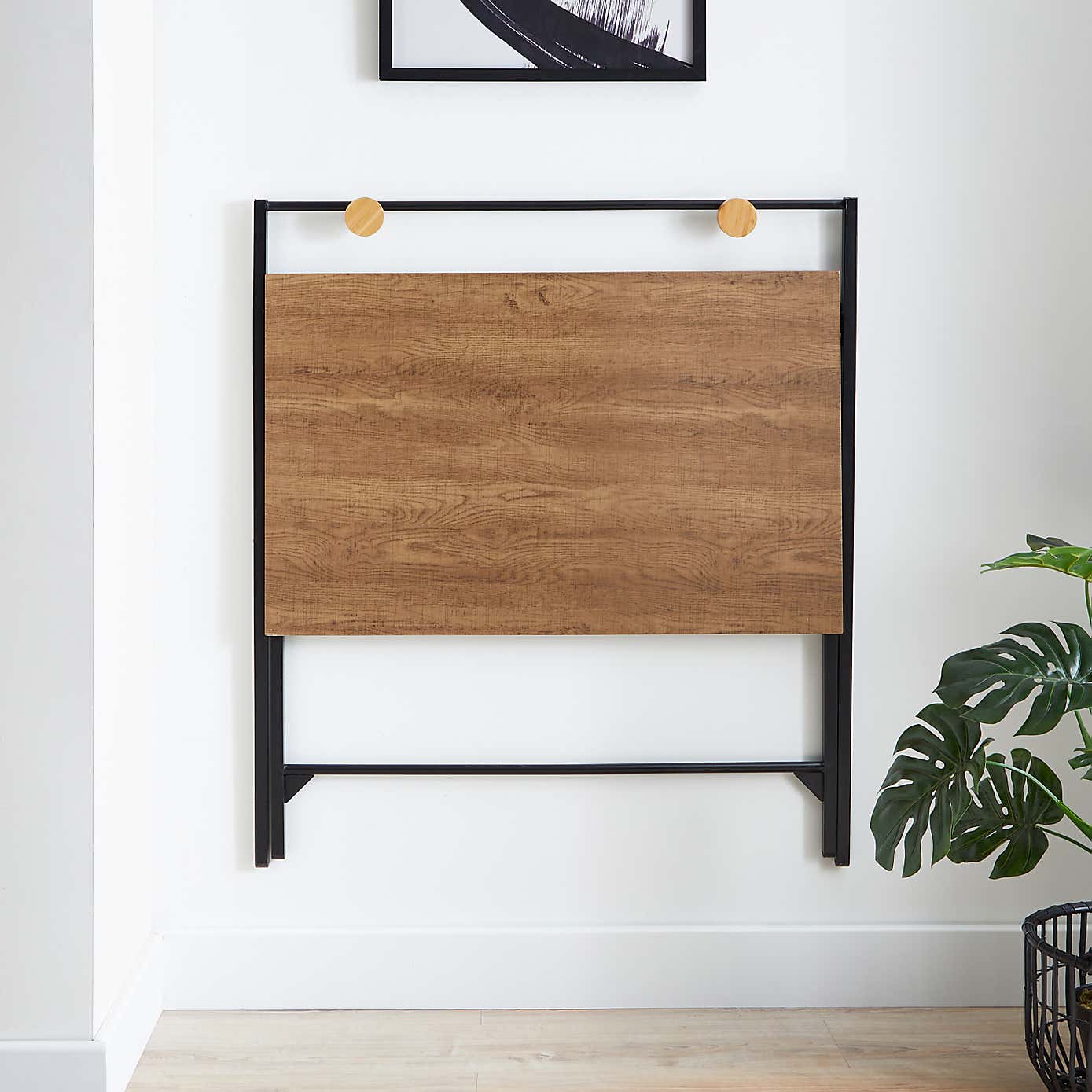 Evelyn Oak Effect Folding Desk