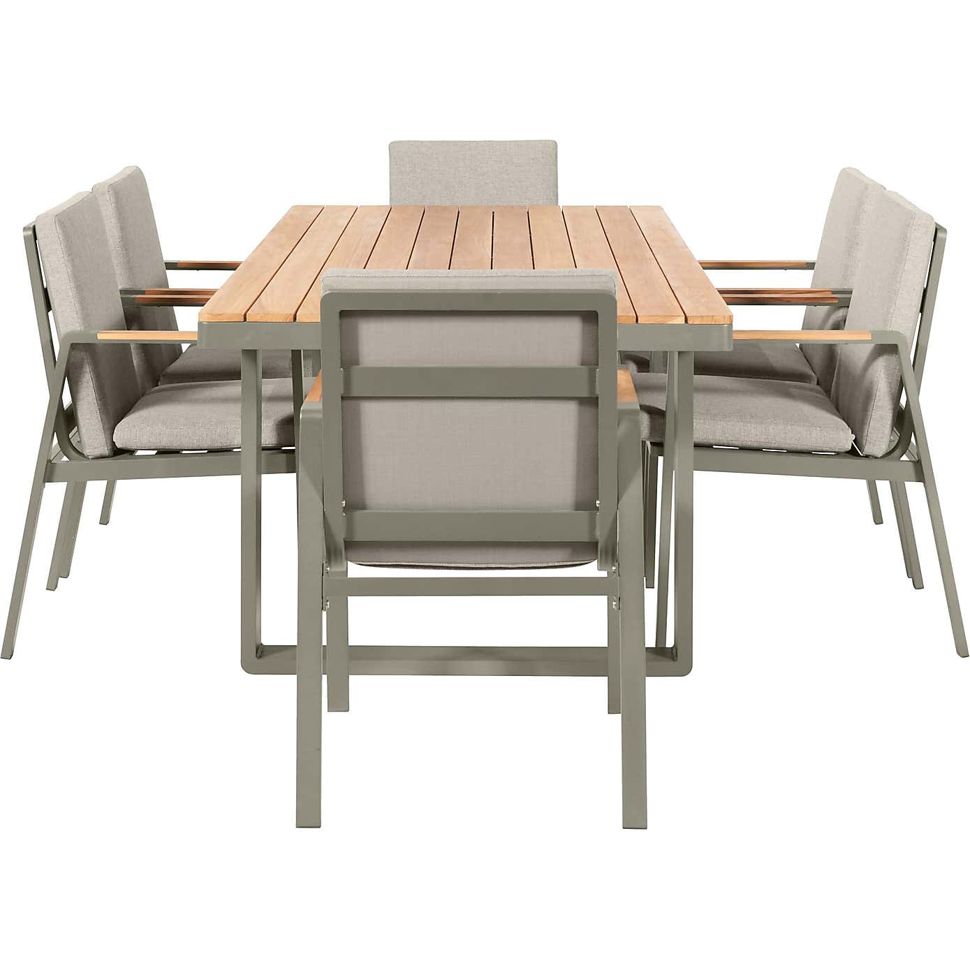 Stockholm 6 Seater Garden Dining Set