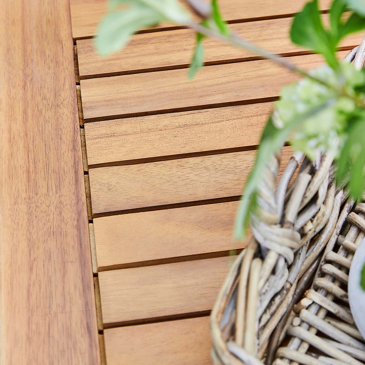 Compact Wooden Folding Dining Set