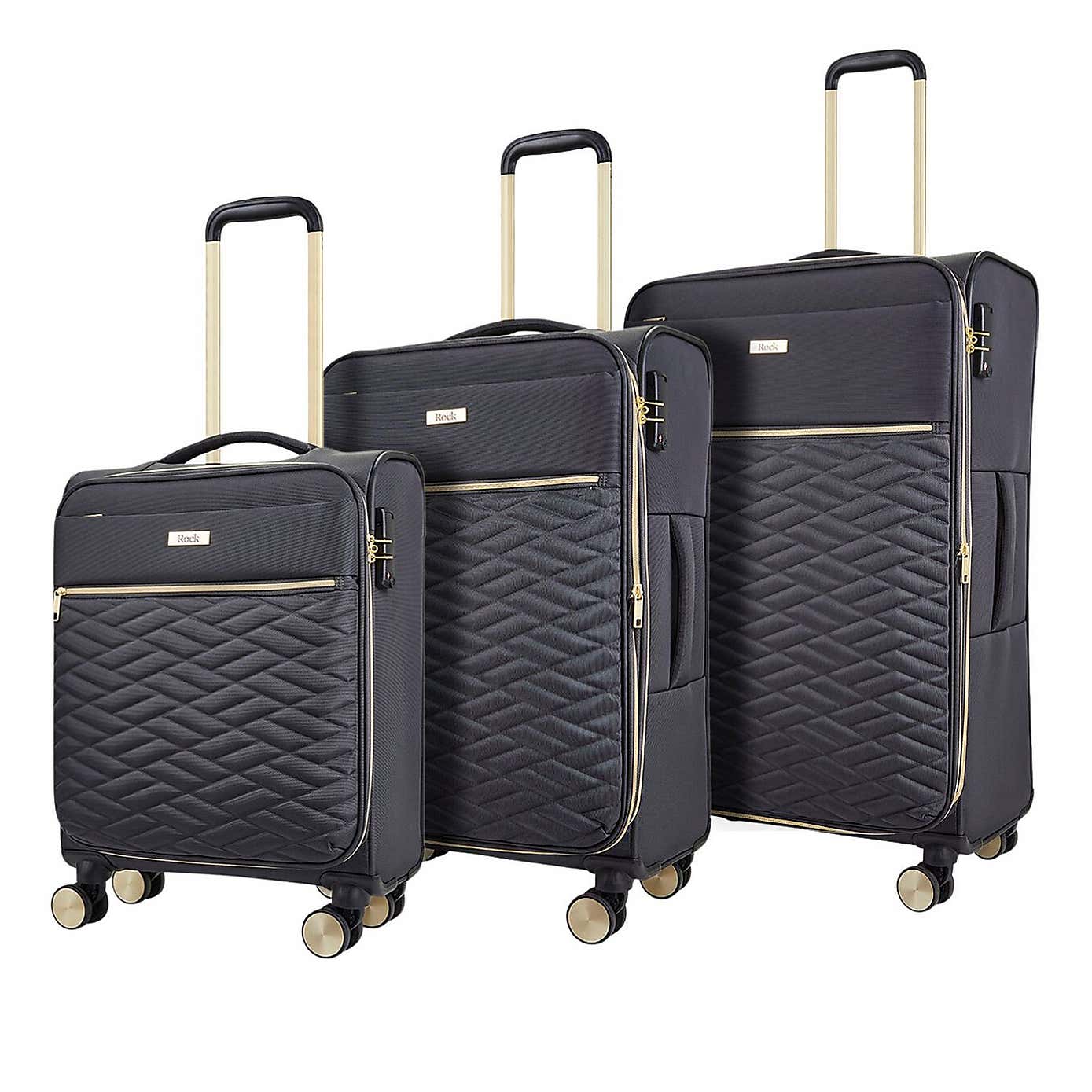 Rock Luggage Sloane Set of 3 Suitcases
