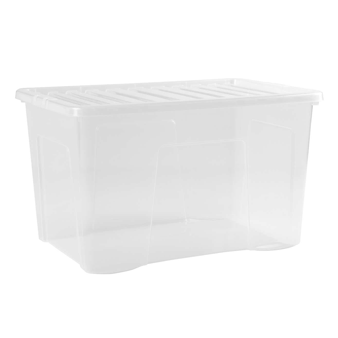 Wham Crystal Set of 4 Storage Boxes & Lids