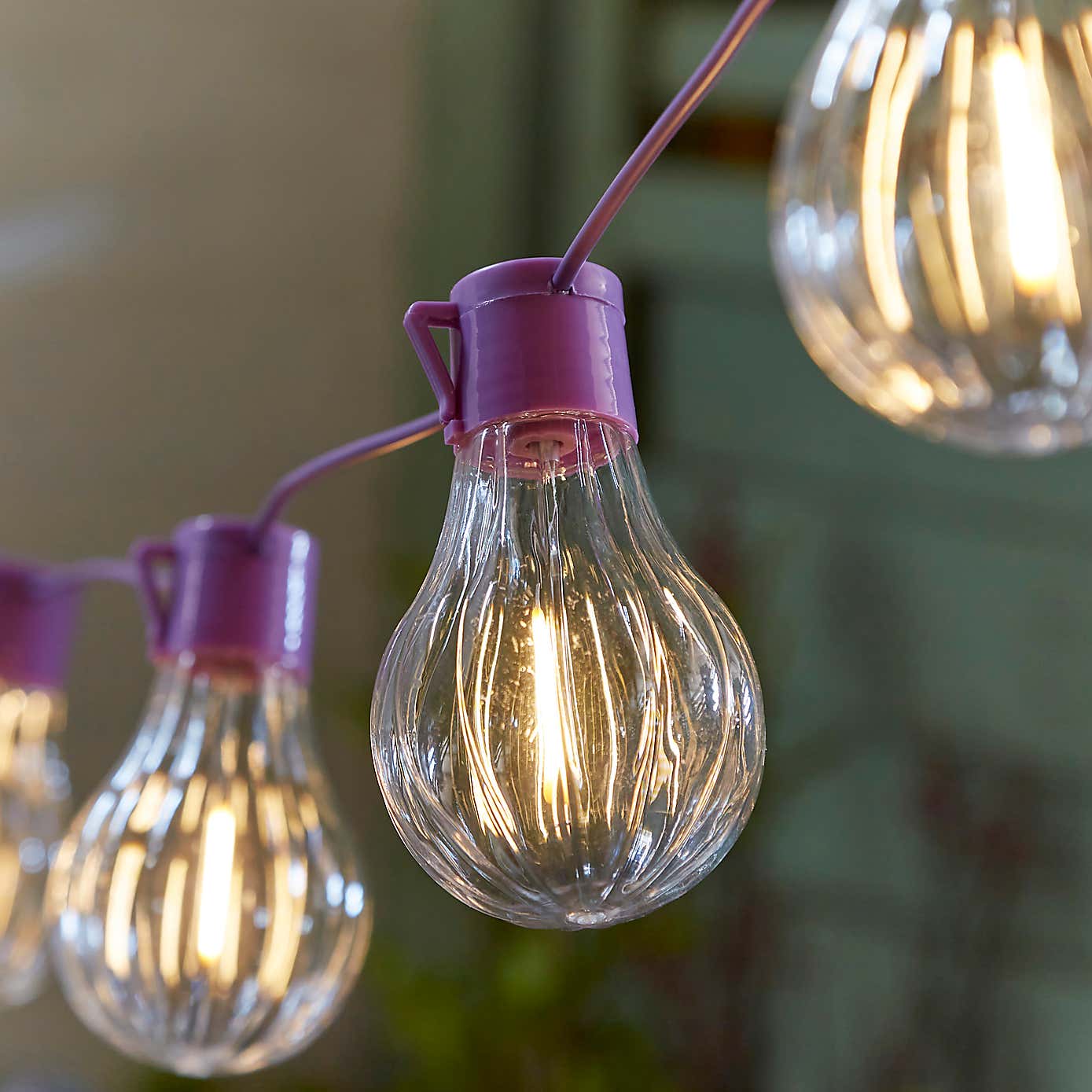 Festoon 10 LED Solar String Lights