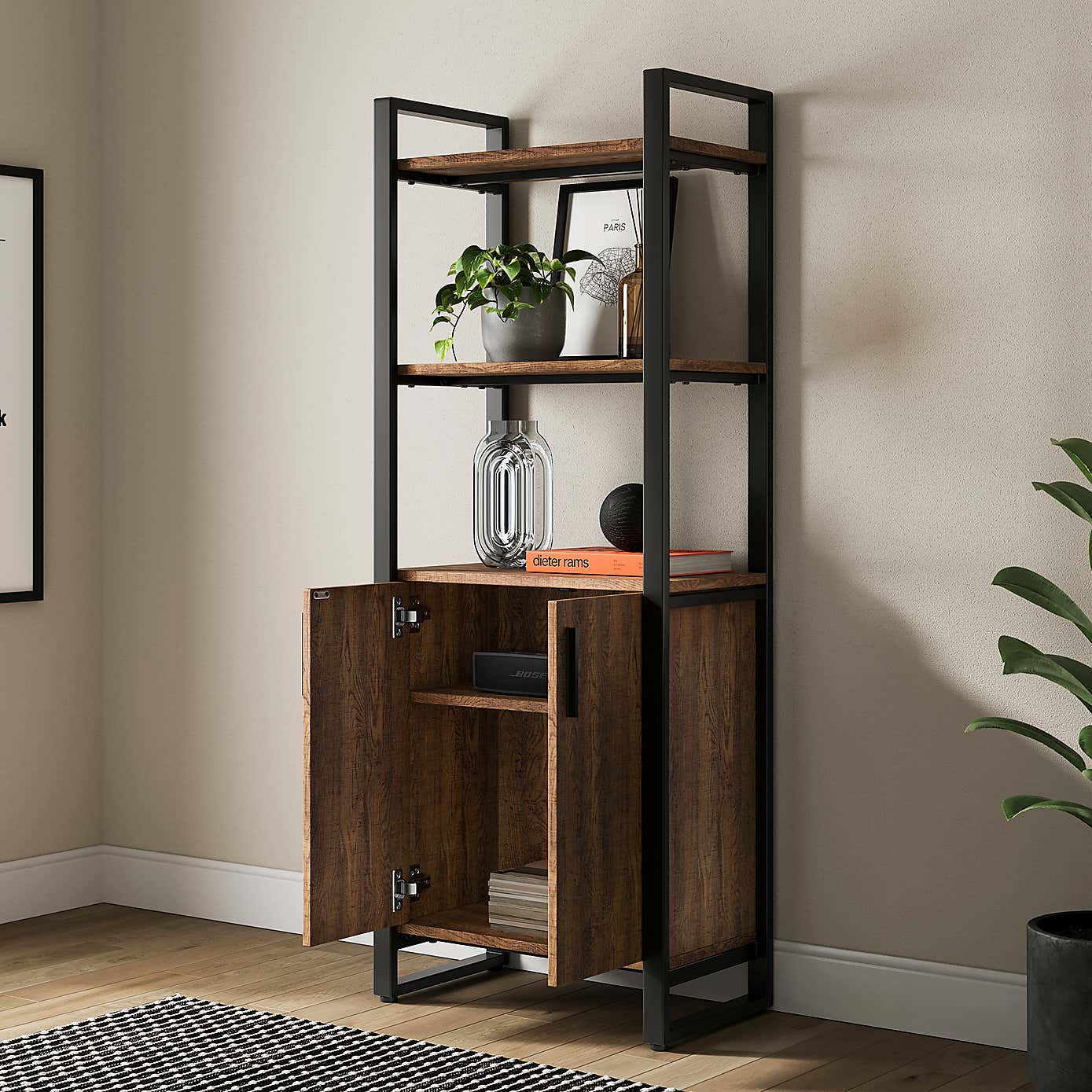 Freddie Bookcase Oak Effect