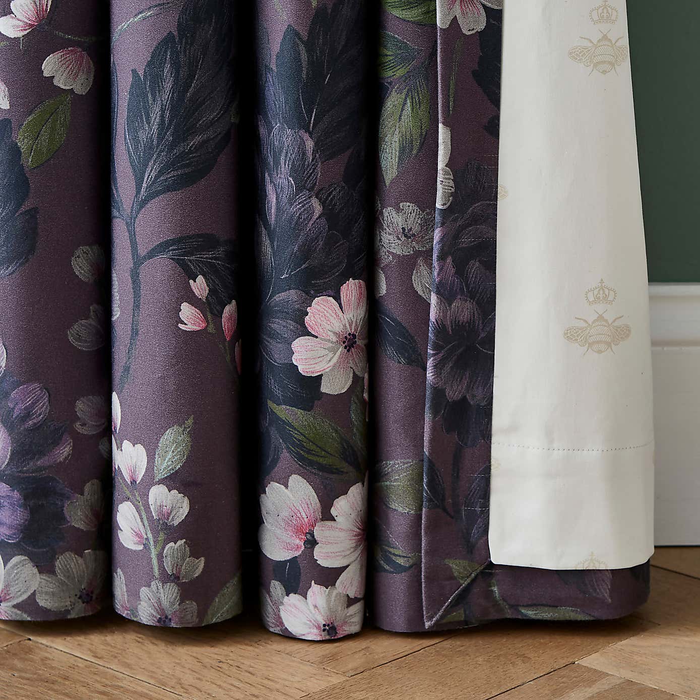 Dorma Giverny Blackout Pencil Pleat Curtains